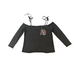Killstar NEW Withering Wench Bardot Top Black 3X Plus Dark Gothic Vampire Goth